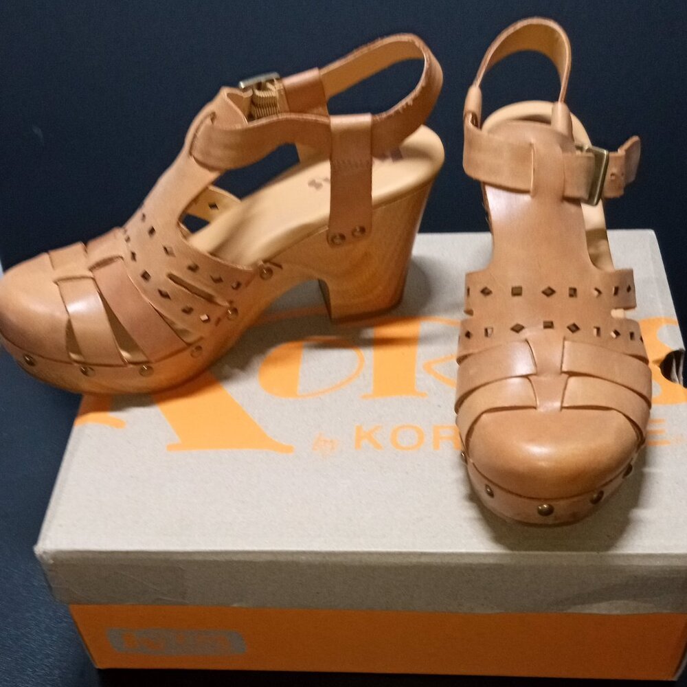 NEW - Kork-Ease Augustine Slingback Sandals - 7M